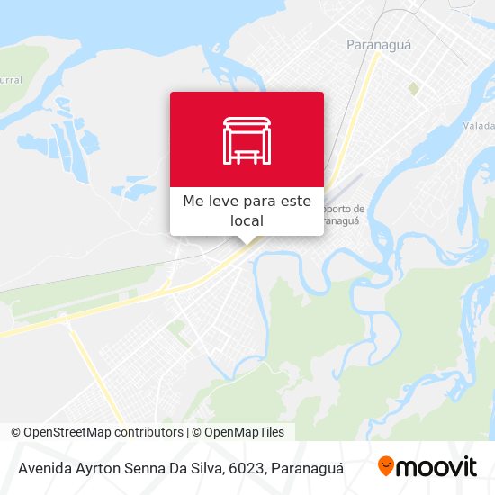 Avenida Ayrton Senna Da Silva, 6023 mapa