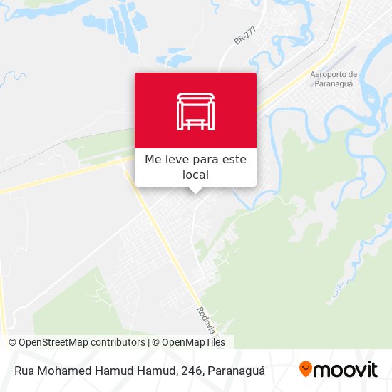 Rua Mohamed Hamud Hamud, 246 mapa