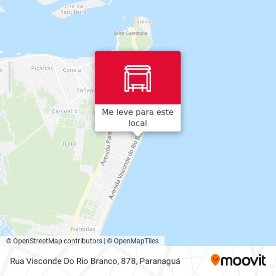 Rua Visconde Do Rio Branco, 878 mapa