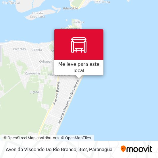 Avenida Visconde Do Rio Branco, 362 mapa
