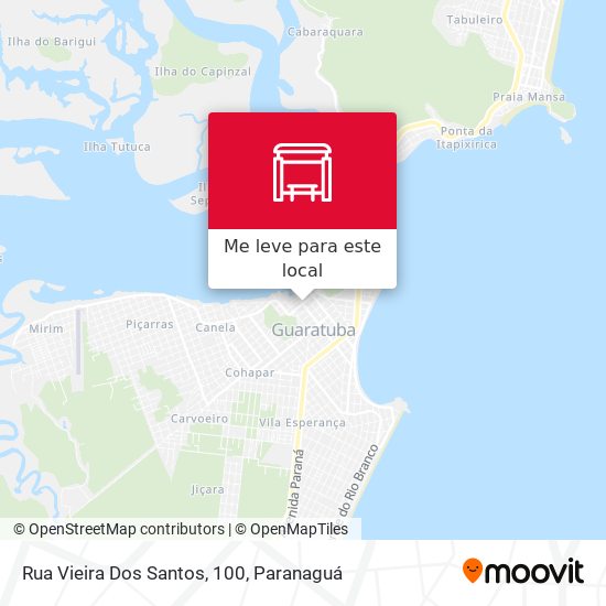 Rua Vieira Dos Santos, 100 mapa