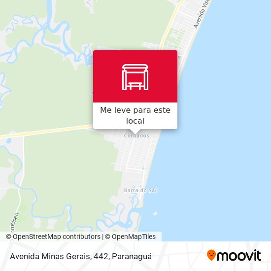 Avenida Minas Gerais, 442 mapa