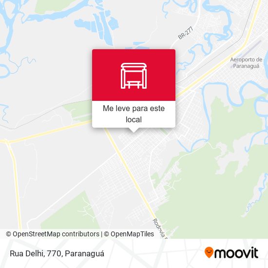 Rua Delhi, 770 mapa