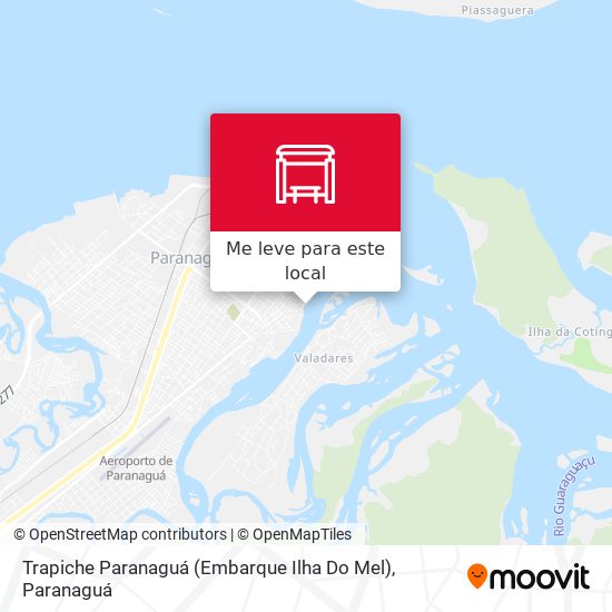 Trapiche Paranaguá (Embarque Ilha Do Mel) mapa