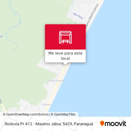 Rodovia Pr 412 - Maximo Jabur, 5429 mapa