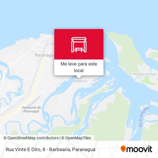 Rua Vinte E Oito, 8 - Barbearia mapa