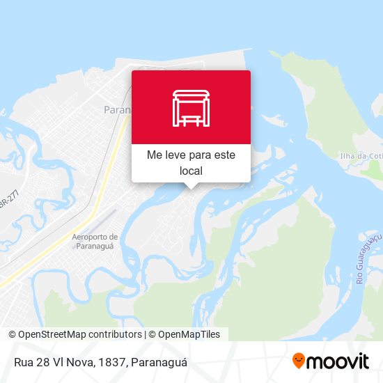 Rua 28 Vl Nova, 1837 mapa