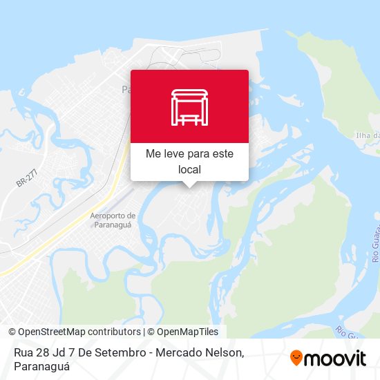 Rua 28 Jd 7 De Setembro - Mercado Nelson mapa