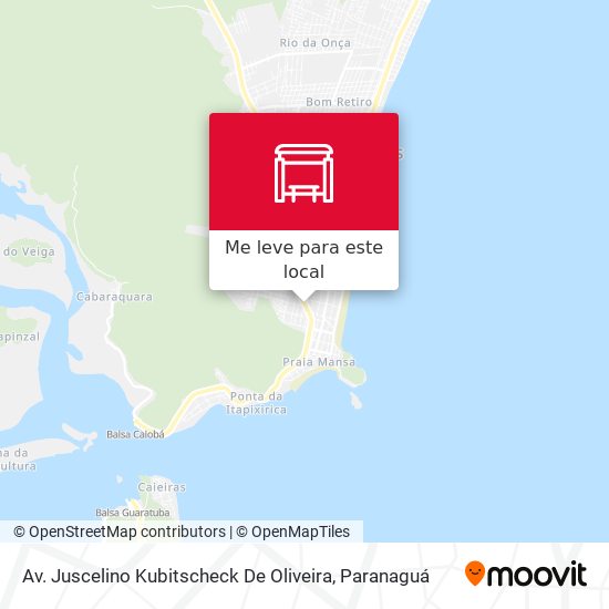 Av. Juscelino Kubitscheck De Oliveira mapa