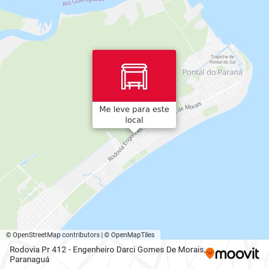 Rodovia Pr 412 - Engenheiro Darci Gomes De Morais mapa