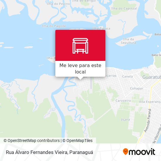 Rua Álvaro Fernandes Vieira mapa
