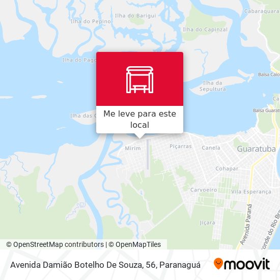 Avenida Damião Botelho De Souza, 56 mapa