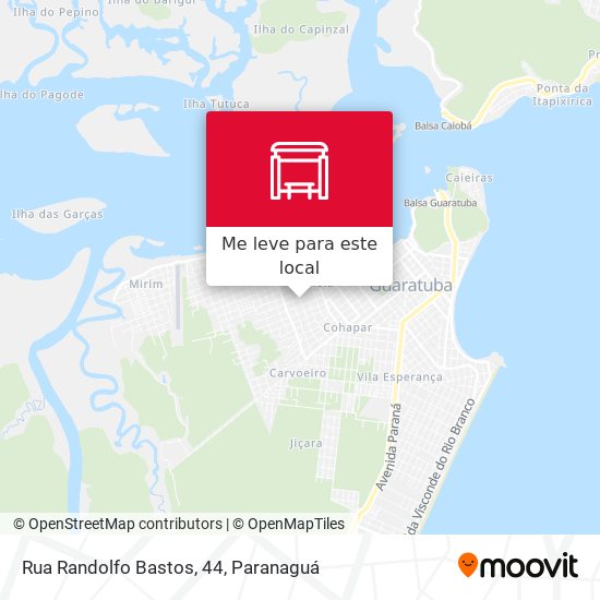 Rua Randolfo Bastos, 44 mapa