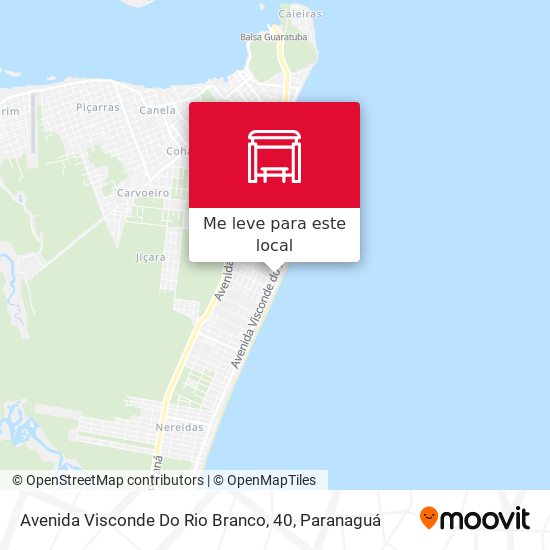 Avenida Visconde Do Rio Branco, 40 mapa