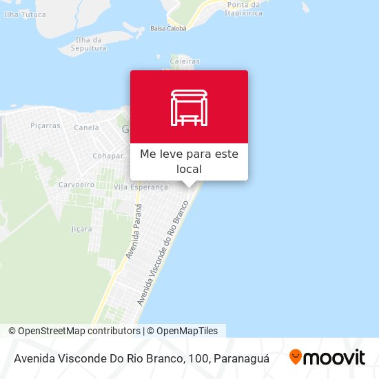 Avenida Visconde Do Rio Branco, 100 mapa