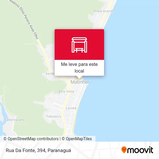 Rua Da Fonte, 394 mapa