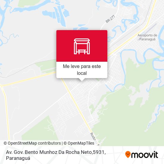 Av. Gov. Bento Munhoz Da Rocha Neto,5931 mapa