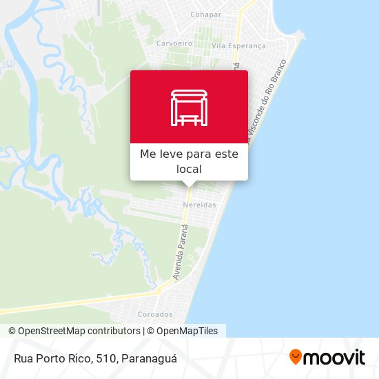 Rua Porto Rico, 510 mapa