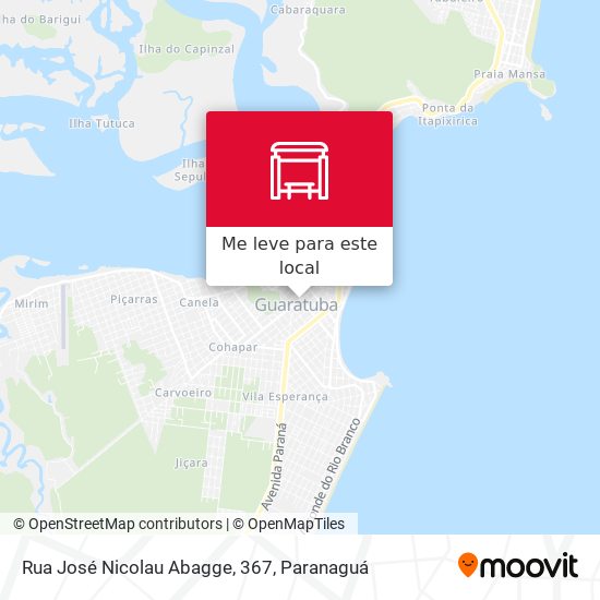 Rua José Nicolau Abagge, 367 mapa