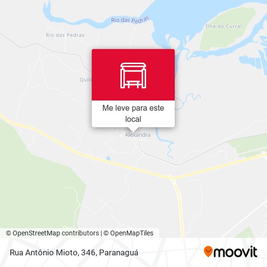 Rua Antônio Mioto, 346 mapa