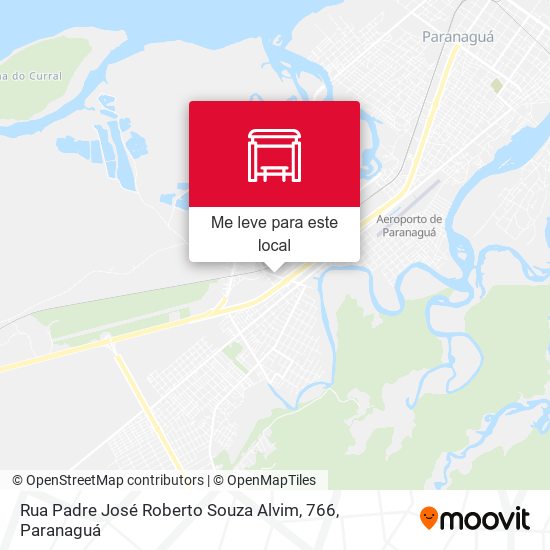 Rua Padre José Roberto Souza Alvim, 766 mapa