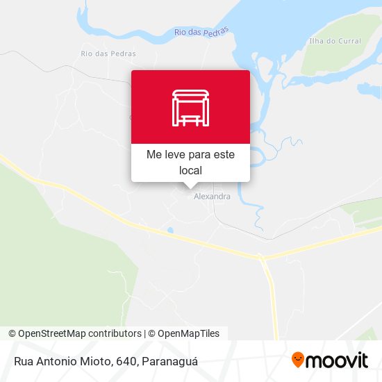 Rua Antonio Mioto, 640 mapa