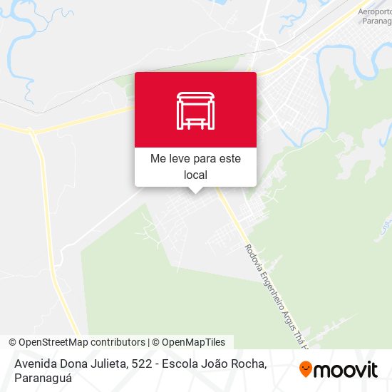 Avenida Dona Julieta, 522 - Escola João Rocha mapa
