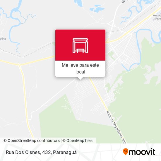 Rua Dos Cisnes, 432 mapa