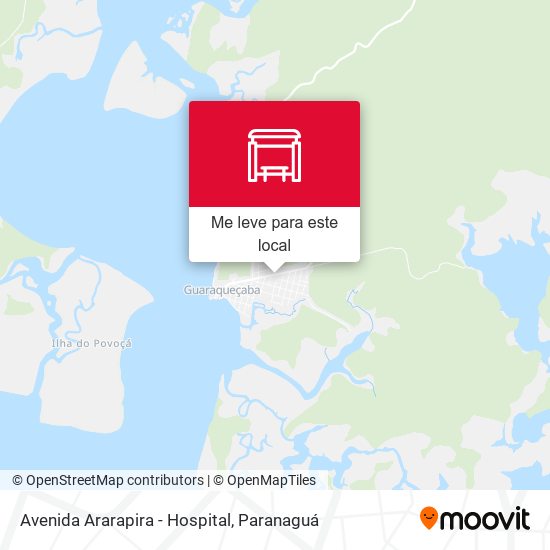 Avenida Ararapira - Hospital mapa