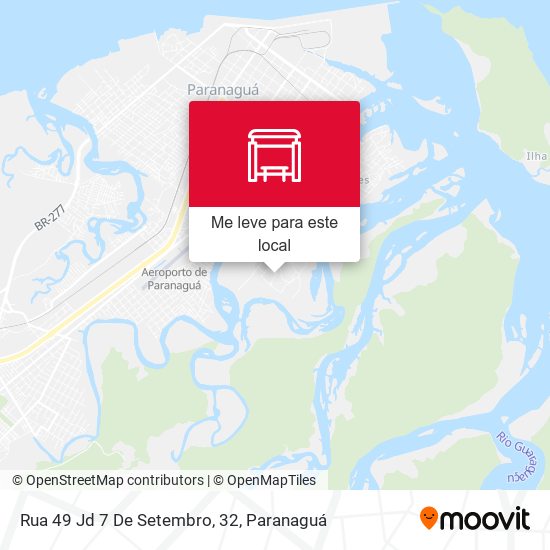 Rua 49 Jd 7 De Setembro, 32 mapa