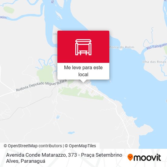 Avenida Conde Matarazzo, 373 - Praça  Setembrino Alves mapa