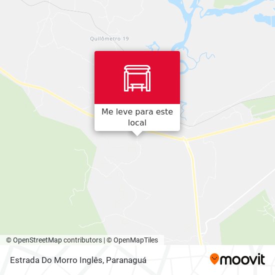 Estrada Do Morro Inglês mapa