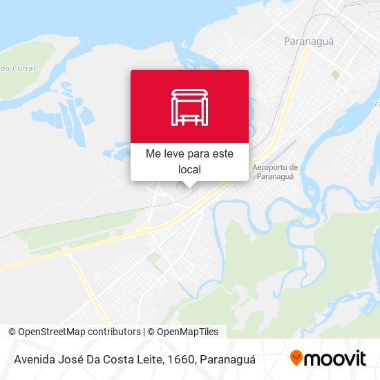 Avenida José Da Costa Leite, 1660 mapa