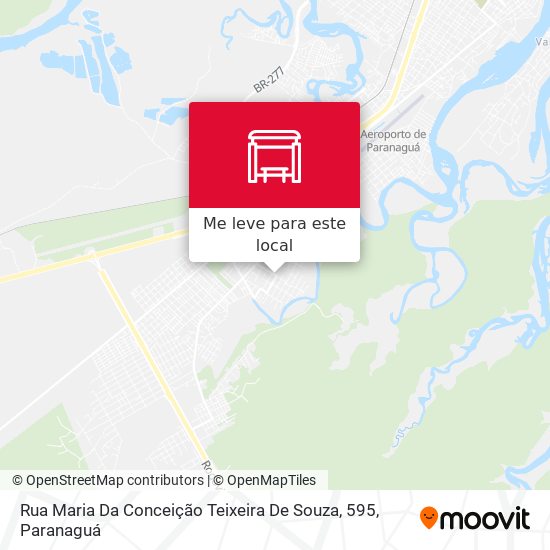 Rua Maria Da Conceição Teixeira De Souza, 595 mapa
