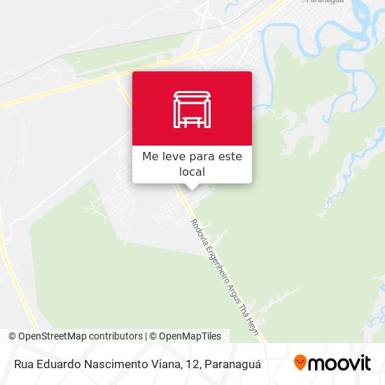 Rua Eduardo Nascimento Viana, 12 mapa