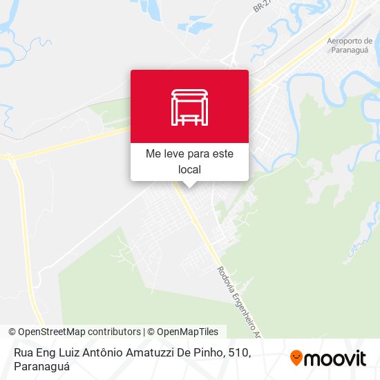 Rua Eng Luiz Antônio Amatuzzi De Pinho, 510 mapa