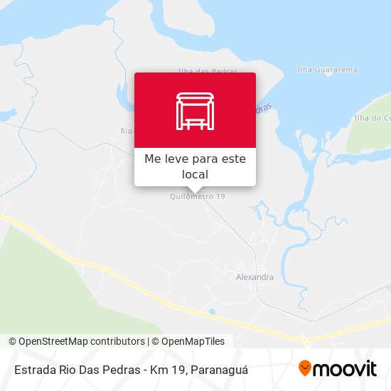Estrada Rio Das Pedras - Km 19 mapa