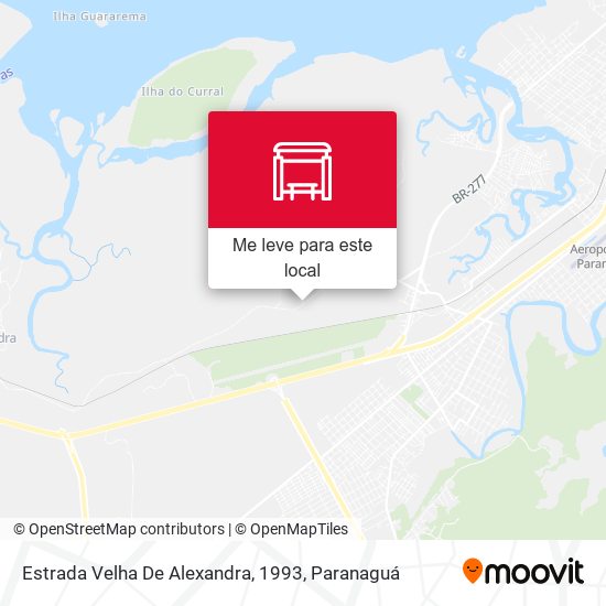 Estrada Velha De Alexandra, 1993 mapa