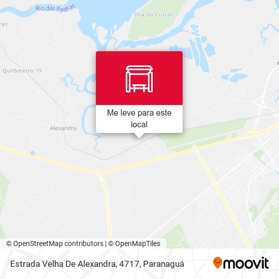 Estrada Velha De Alexandra, 4717 mapa