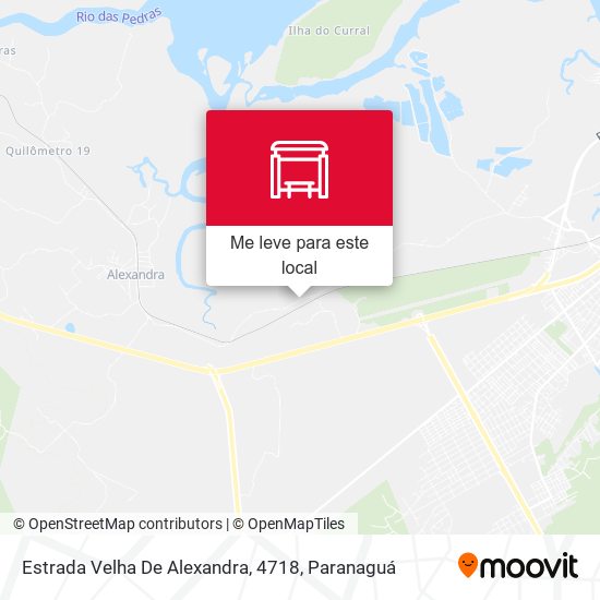 Estrada Velha De Alexandra, 4718 mapa