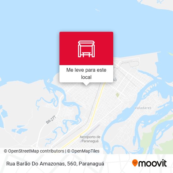 Rua Barão Do Amazonas, 560 mapa