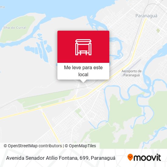 Avenida Senador Atílio Fontana, 699 mapa