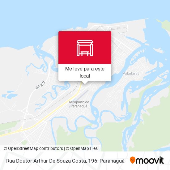 Rua Doutor Arthur De Souza Costa, 196 mapa