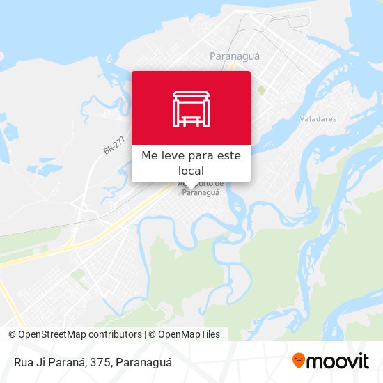 Rua Ji Paraná, 375 mapa