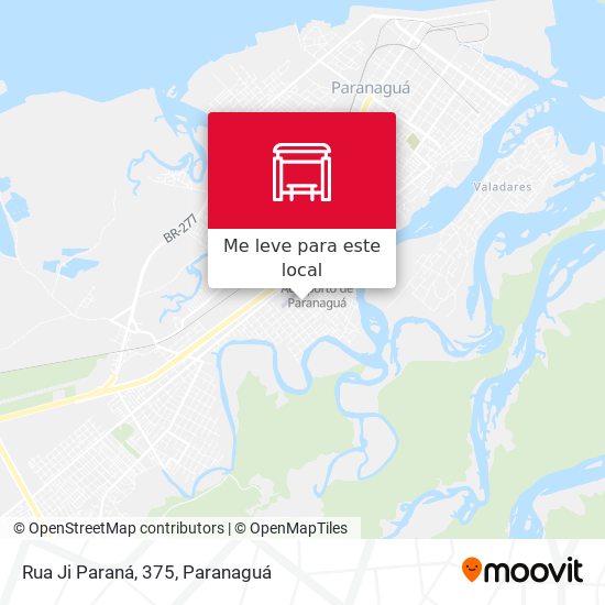 Rua Ji Paraná, 375 mapa
