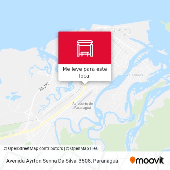 Avenida Ayrton Senna Da Silva, 3508 mapa