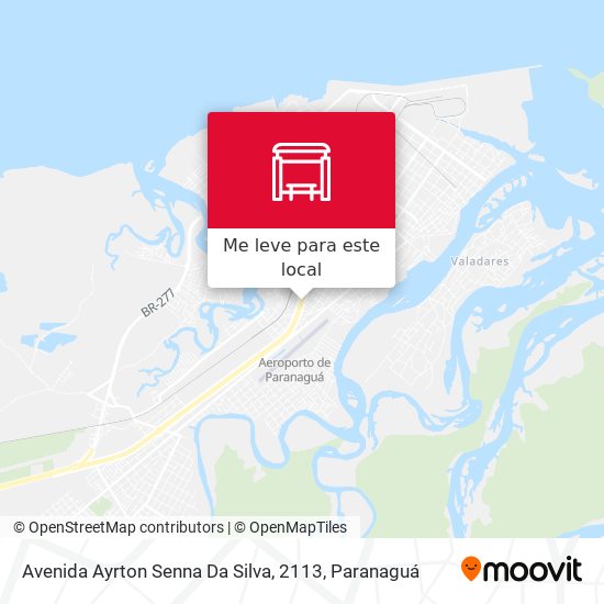 Avenida Ayrton Senna Da Silva, 2113 mapa
