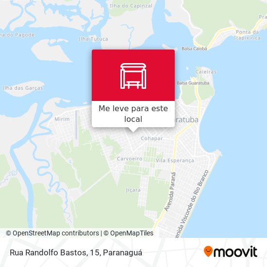 Rua Randolfo Bastos, 15 mapa