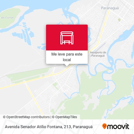 Avenida Senador Atílio Fontana, 213 mapa
