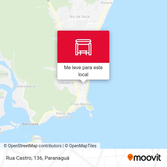 Rua Castro, 136 mapa
